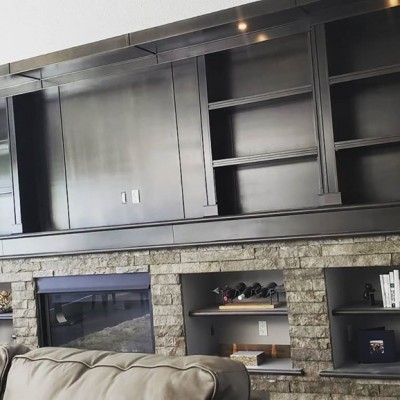 Beautifully Finished Built-in Wall Unit